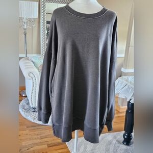 Aerie Side Slit Sweatshirt